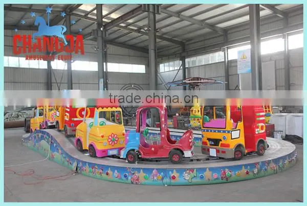 C&Q Amusement rides, Exciting!! Entertainment Equipment Amusement Park Children Climbing Car Games Kiddie Train Rides