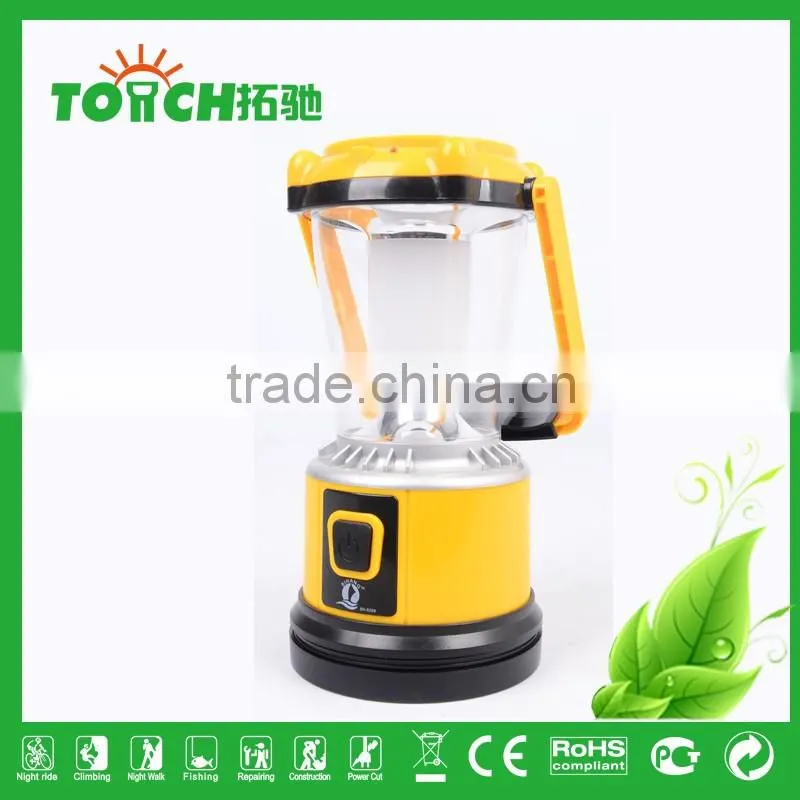 Classical Rechargeable Camping Lantern Design ABS Plastic For Dry Battery Outdoor Camping Light Lamp with USB