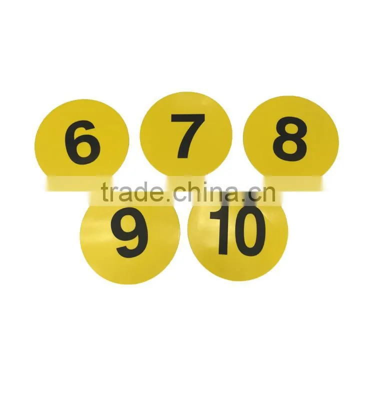 Number Round Martk 1-10 For School Training