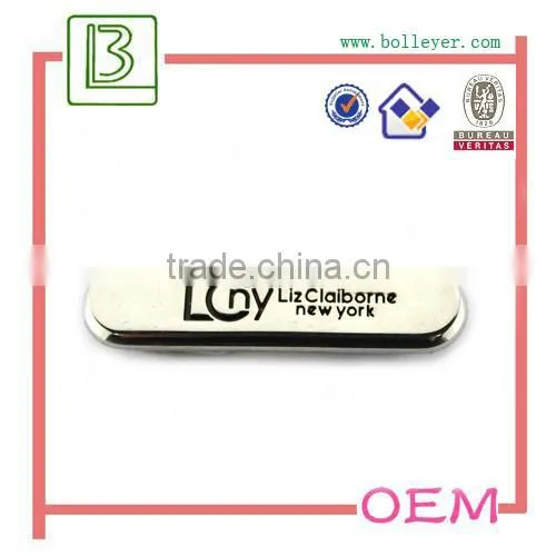 metal wallet logos nameplate