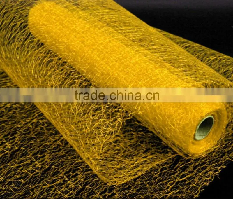 Decorative Fibre Net Roll for wrapping flowers and decorations