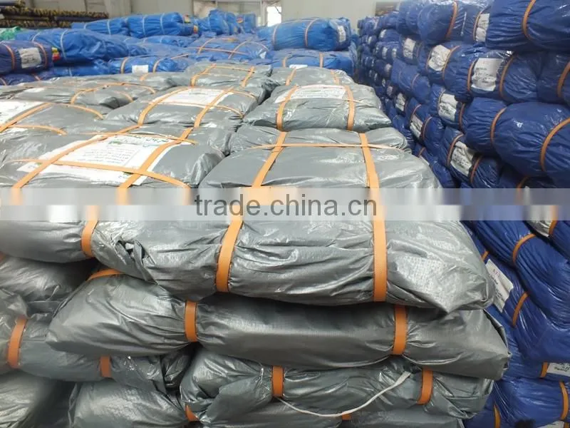 Customize Any Color PE Tarp fabric wholesale tarpaulin with eyelet
