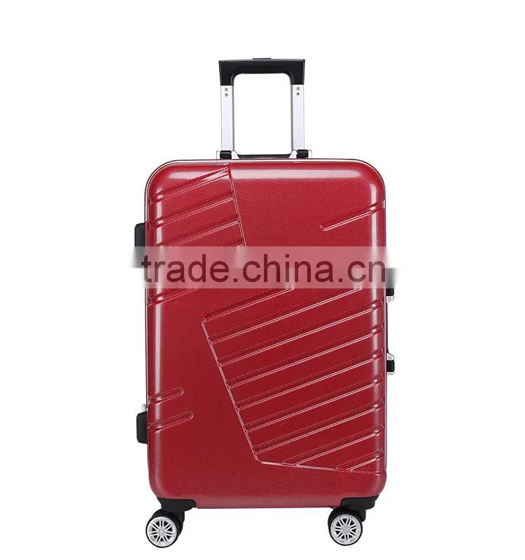 20''/24''/28'' PC+ABS Colorful Luggage Set Plastic Travel Luggage Cheap Trolley Suitcase Set for 2015 New Style