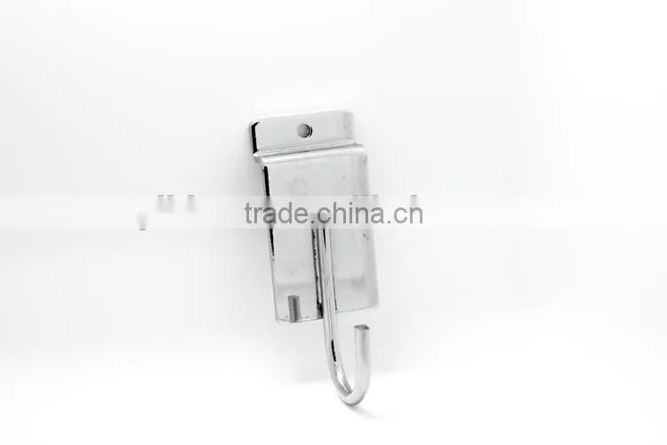 Shopping Mall Slatwall Display Hooks Accessries Metal Single Pin Hold