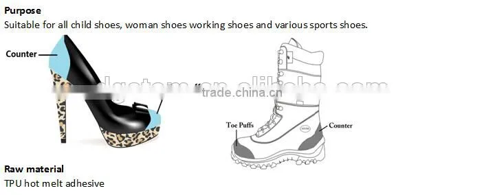 dongguan factory shoes plastic toe cap cheap goods from china