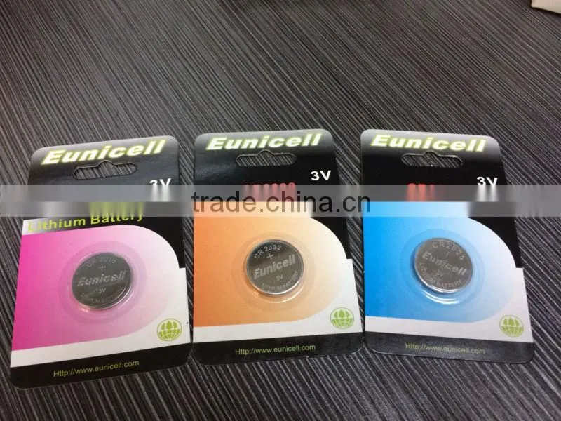 Eunicell coincell CR2016 3v button CR2016 battery
