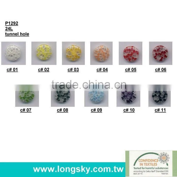 (#P1292-05) 2015 custom made fashion show designer plastic red round clothing buttons