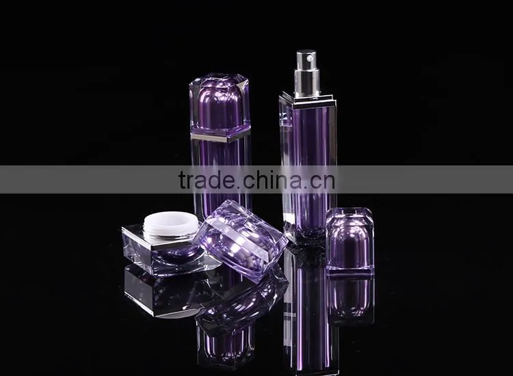 Risepack Acrylic Luxury cosmetics water bottles