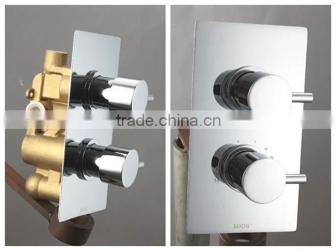 two handle shower mixer