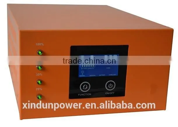 Xindun Power 500w low frequency portable solar power inverter & converters with built-in controller