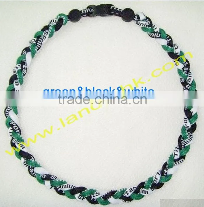 World Cup 2014 Necklace Custom Logo Germanium Titanium Necklace