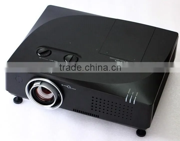 7500 Lumens, 3LCD support 1920x1200Pixels outdoor wall projector