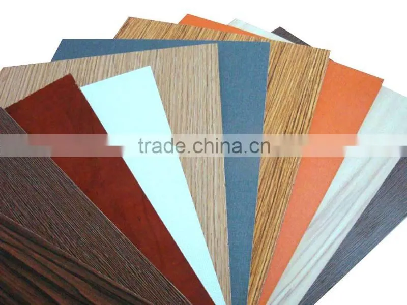 woodgrain 4x8 feet melamine impregnated paper