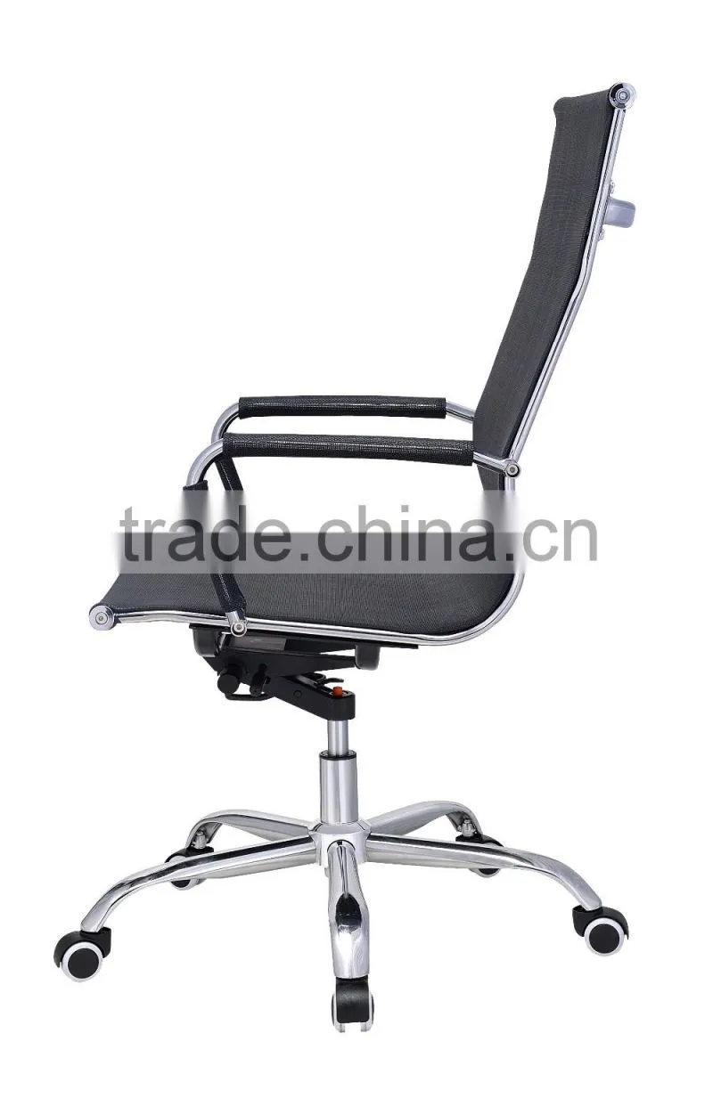 Factory wholesale high quality modern office furniture chair chrome base with wheels TXW-2006