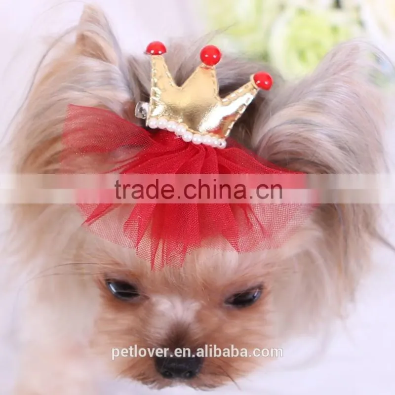 Cute Hair pet accessories bows For Small Dogs Wholesale