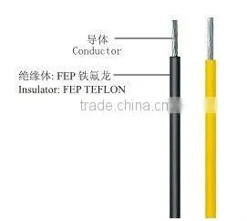 UL Approval FEP Teflon heat resisting insulated wire/cable