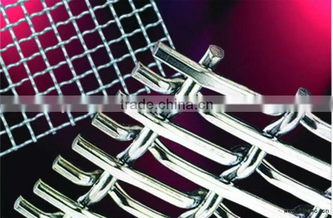 High Manganese Steel Crimped Wire Mesh / Mine Mesh / Vibrating Screen
