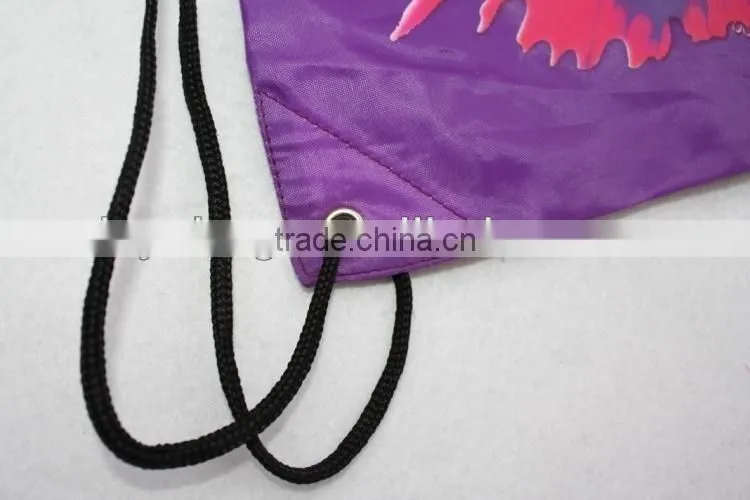 Hot selling_Fashion drawstring bags/reusable Polyester bag/durable nylon Bag
