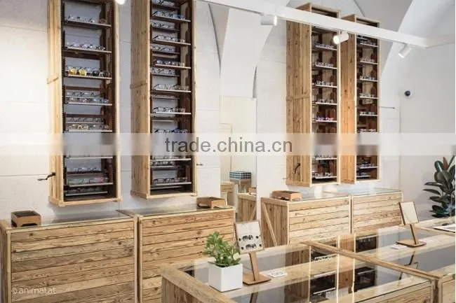 Custom Unique Simple Fashion Modern Optical Shop Counter Design