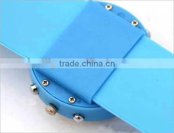 NEW Model Square Jelly Silicone Slap Watch