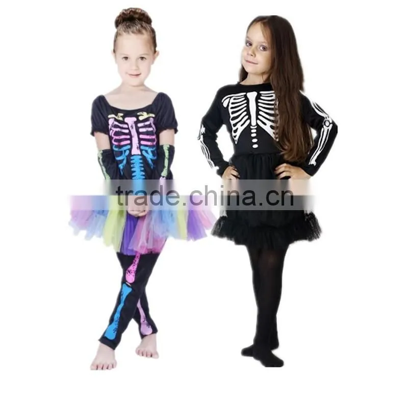 2016 hot sale realistic halloween fancy dress national children's costumes for kids