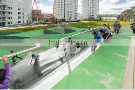 Park Hillside Large Stainless Steel Playground Slide