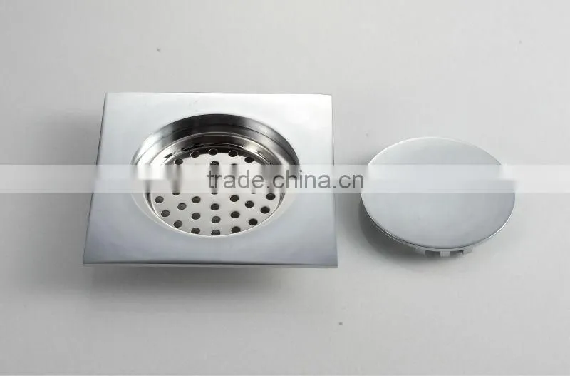 Square Zinc Shower Floor Drains, Sanitary Floor Drain
