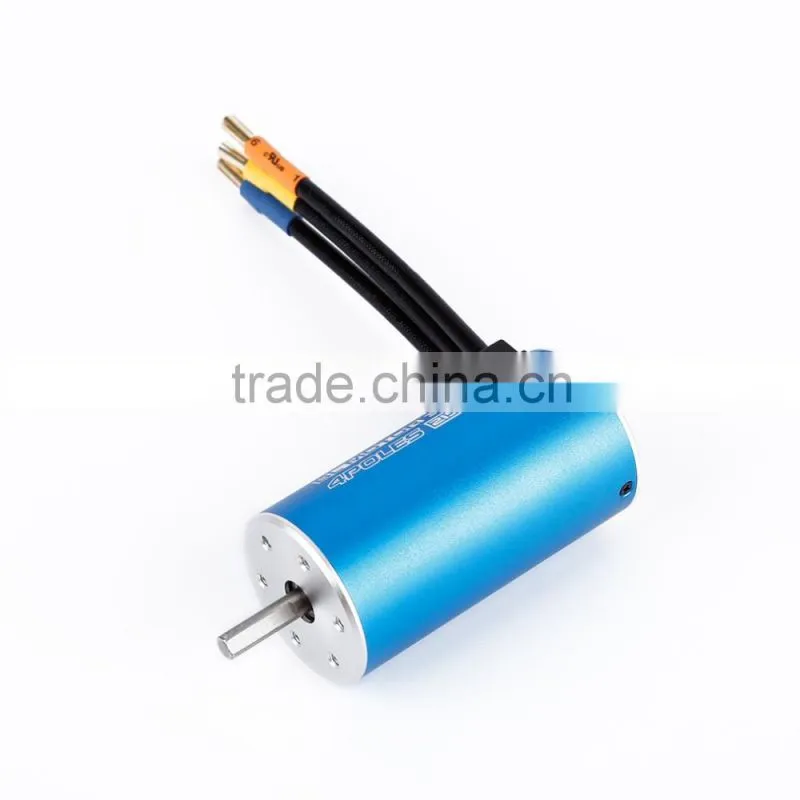3670 4 Poles 2150KV Brushless Motor for RC 1/10 off-road Monster Truck Car Boat