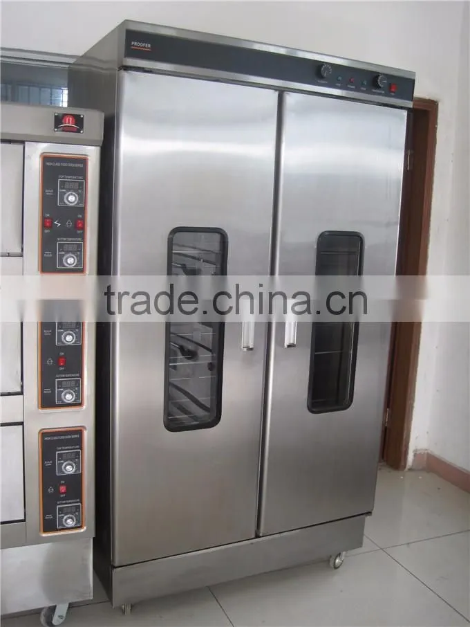 Hot sale 28 trays double door bread dough proofer with steam system