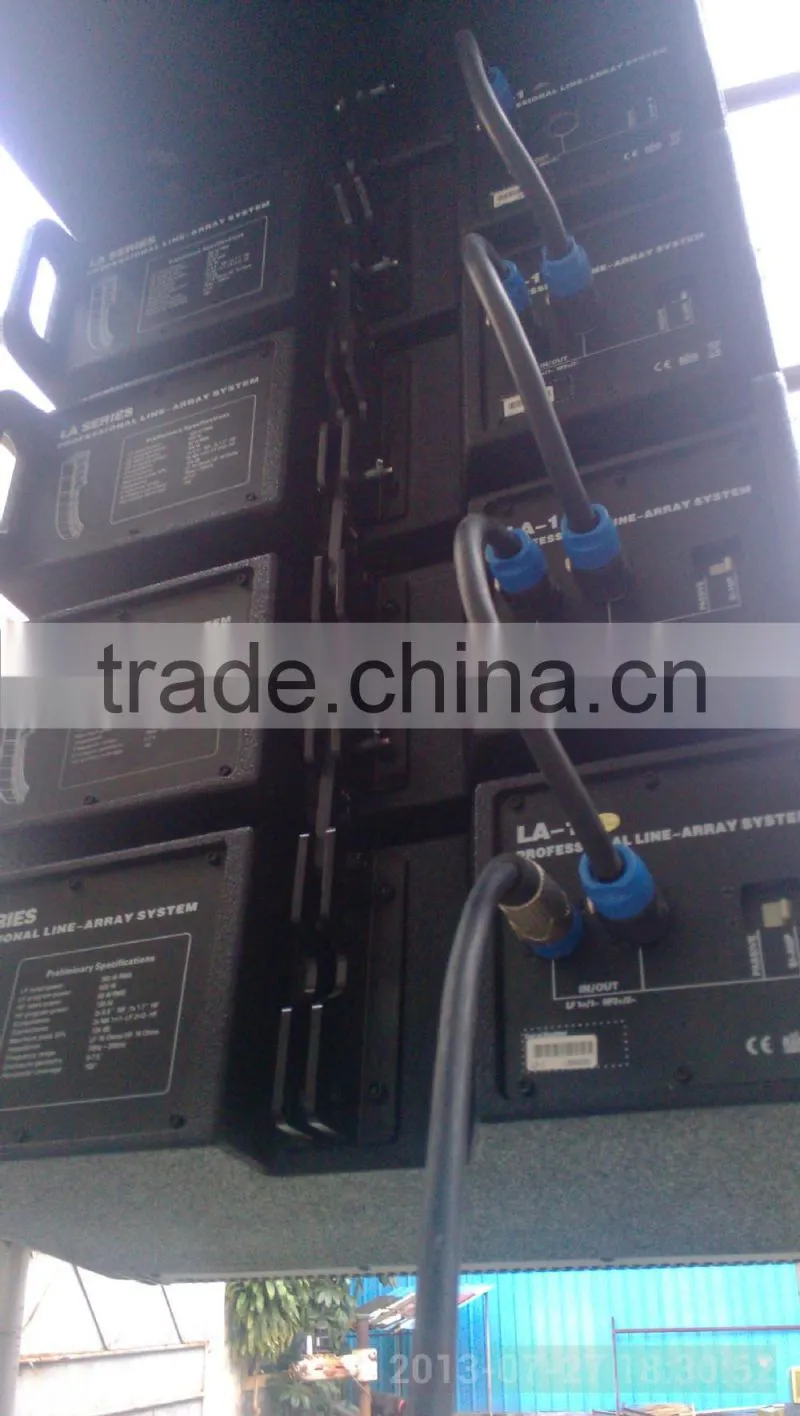 active line array speaker dual 6.5 inch 300w 124dB LA-1 spe audio