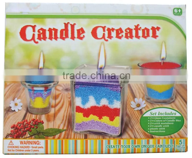 High quality decoration candle, candle making