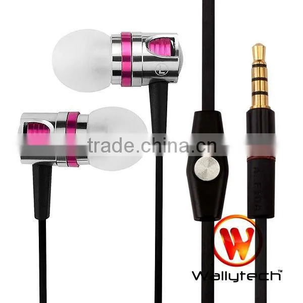 Wallytech Earphone With Mic and Remote