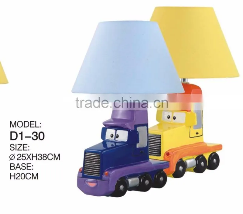 kid's ceramic table lamp