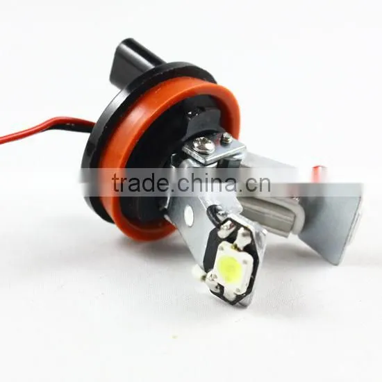 car accessories H8 6W led angel eyes H8 halo ring for bmw E91 H8 led marker lights