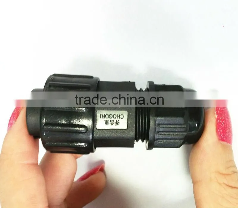9pin connector IP67 waterproof ,Chogori high quality Nylon connector for solar,led,power