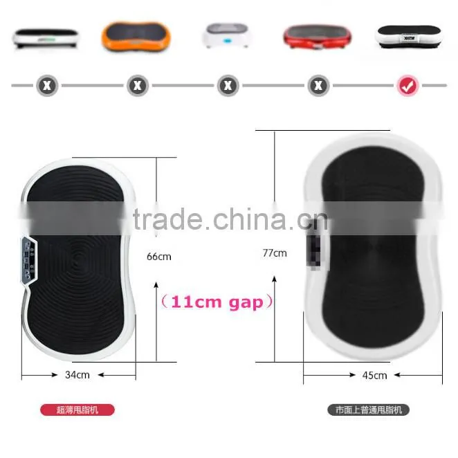 Crazy Fit Massage Ultrathin Vibration Plate For 2014 New Design