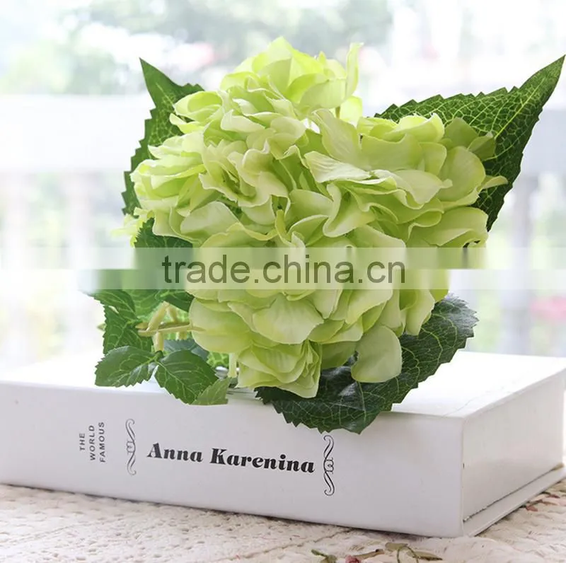 Wholesale artificial flowers cheap artificial hydrangea flower artificial wedding flowers artificial decoration silk flowers