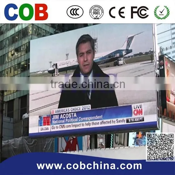 P16 outdoor led display, super bright advertising led screen