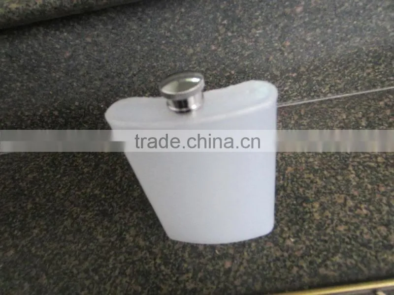 2 - 6 oz Metal Body Material hip flask