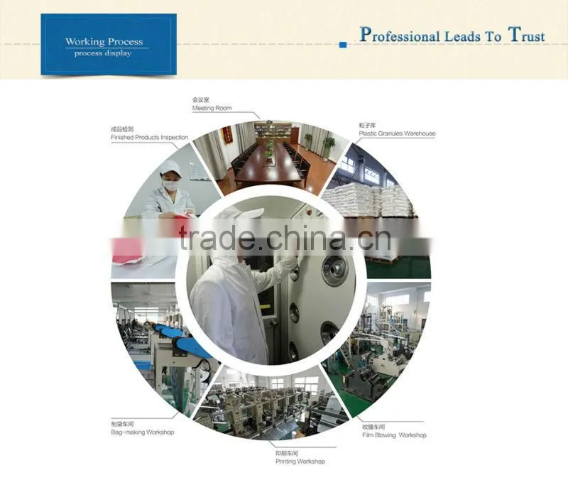 accept custom print various plastic bin bag for medical waste