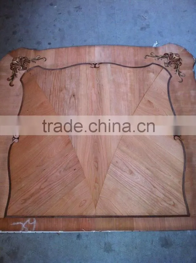 antique furniture veneer bed head board