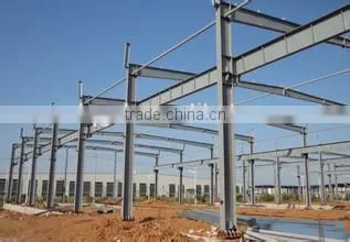 structural steel workshop warehouse shed fabrication with galss