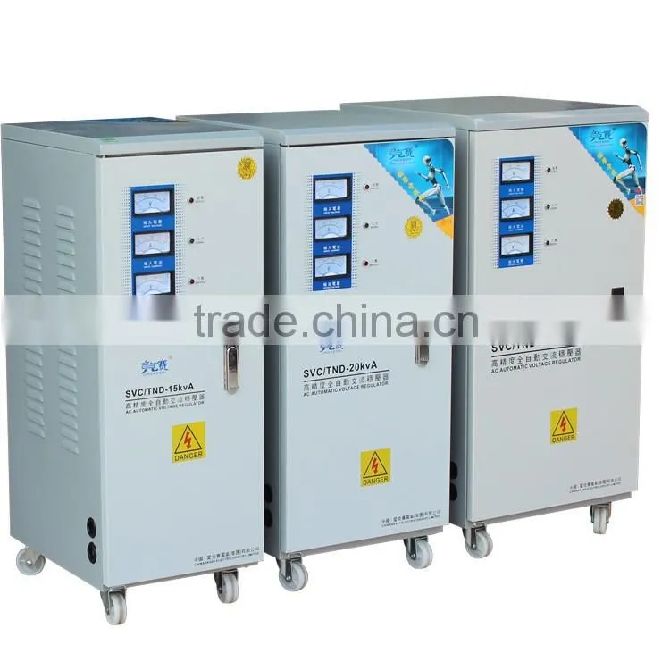 2016 New Type SVC TND Single Phase Home Servo Motor Automatic Winging 220V AC Voltage Stabilizer Regulator Made in Jingkesai