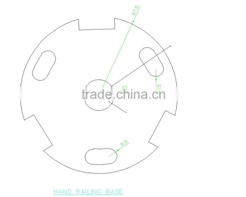 Butterfly Rotating Gate / round column / glass wing / CE certification