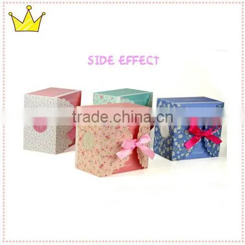 Fresh Flower Printed Cake Box
