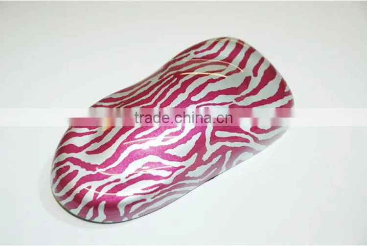 Animal Skin Pattern Water Transfer Printing Hydro Graphics Film- Pink Zebra Print Width 100cm GW12483