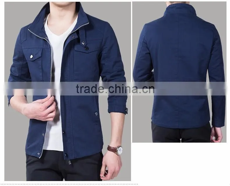 Custom latest fashion jacket for men , OEM services yingzhong Garment