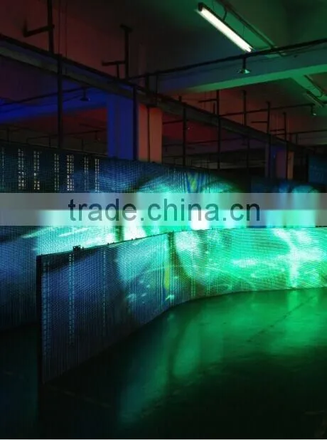 p6.25 indoor full color flexible led display mesh