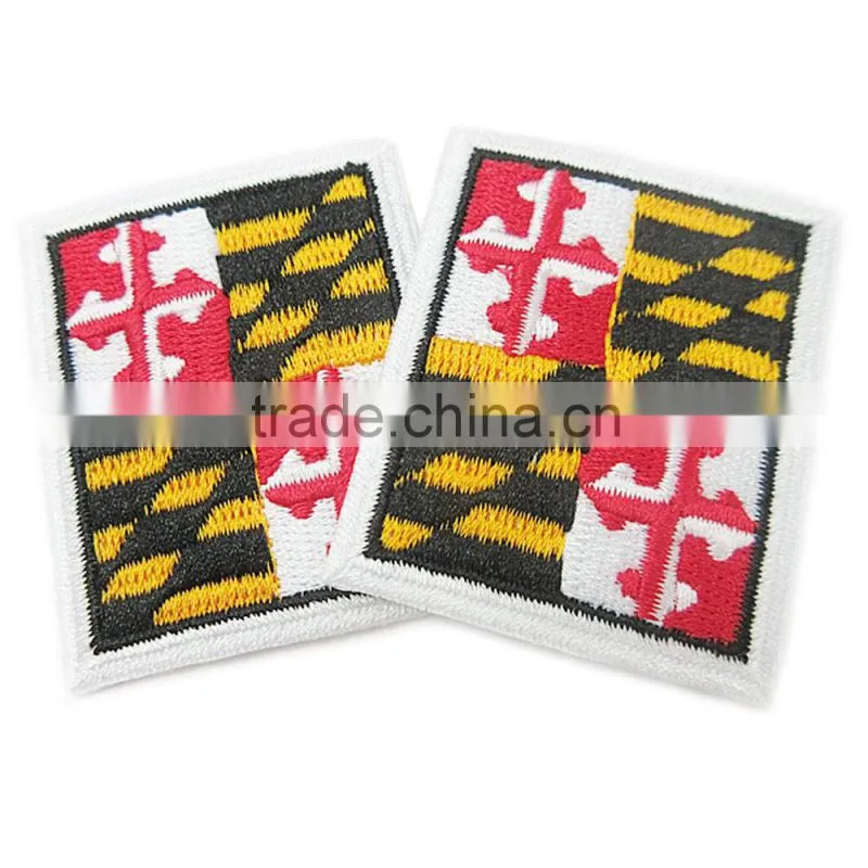 Computerized Embroidery Patch for Garment, Computer Embroidery Design Patch Badge