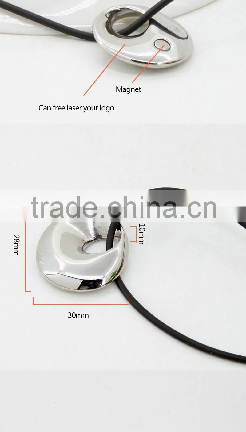 38 Jewelry Stainless Steel Couple Pendant Necklace